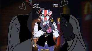 Happy Birthday Grimace, trying Grimace Shake (Countryhumans meme USA \u0026 UK)