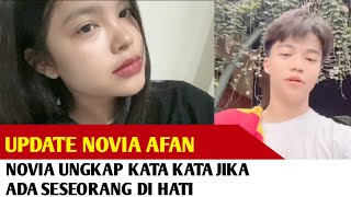 NOVIA: JIKA ADA SEORANG DI HATI - PACAR AFAN LAGI MODE AKTIF🤫 #afanda5 #afan