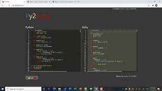 Py2Ruby: Convert Python Code to Ruby Instantly!
