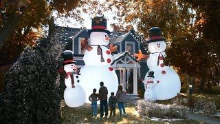 Snowman Rises - Save big with Amazon early holiday deals.