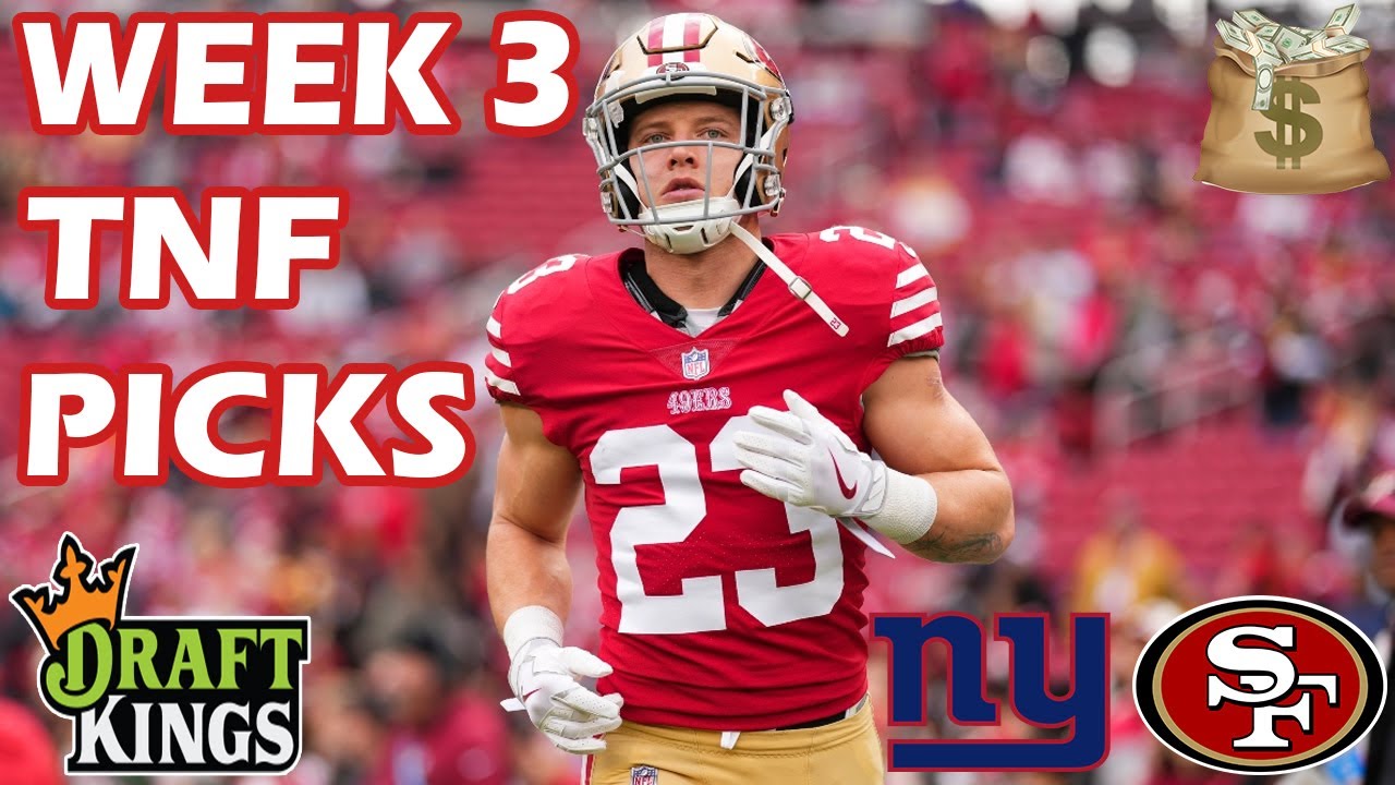 DRAFTKINGS NFL WEEK 3 TNF SHOWDOWN PICKS | THURSDAY NIGHT FOOTBALL ...