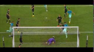 Gerard Pique goal vs Borussia Moenchengladbach 28.09.2016