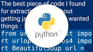 Extracting text from HTML file using Python