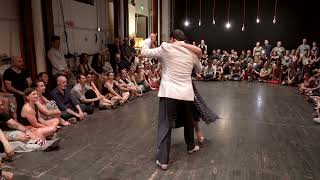 Corina Herrera  y Octavio Fernandez 1 Milonga si tango club Bologna