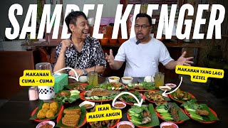 NYOBAIN SAMBEL KLENGER DI KOTA SERANG. BARU SATU SUAP LANGSUNG KLENGER