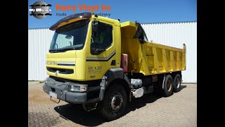 Renault Kerax 370dCi 6x4  no. 190109