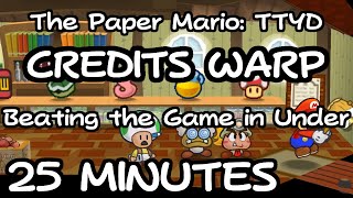 How We Used a Credits Warp to Beat TTYD in 25 Minutes