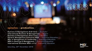 Graduation / Sponsion MCI Management Center Innsbruck 2018 | Part 6