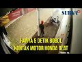 Hanya 5 Detik Bobol Kunci Motor Honda Beat di Ketawang Gede, Kota Malang