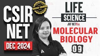 CSIR NET Dec 2024 Life Science | Molecular Biology Day: 9 | Crash Course | CSIR NET Adda247