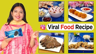 4 Tasty SNACKS Recipe for Kids/Teenager | Viral Snacks | CookWithNisha