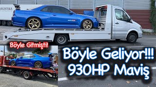 Efsane Geri Dönüyor! 930HP Mavişi Almaya Gidiyoruz | Turbo S ile Takas | Danimarka'ya Yolculuk