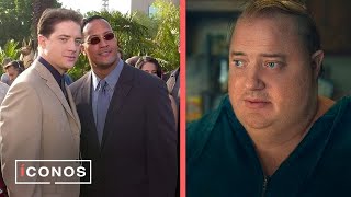 La emotiva reacción de La Roca al éxito de Brendan Fraser | íconos