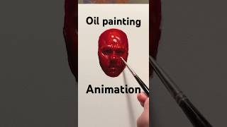 I painted over 30 oil paintings for this animation #art #animation #painting #satisfying