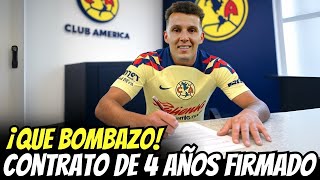 ¡YA ES ÁGUILA! IDRISSI FIRMA CONTRATO MILLONARIO por CUATRO AÑOS | noticias club america