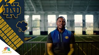 Notre Dame Fighting Irish Deland McCullough background shaped him as leader | NBC Sports