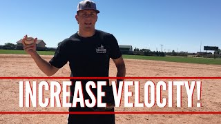 Increase Velocity By Stealing This Trick From The Pro’s! - Baseball Throwing Fundamentals