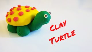 How to make a Clay Sea Turtle | clay art for kids | clay animals | clay modelling