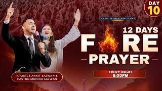 (DAY 10) 12 Days Fire Prayer  @AnkitSajwanMinistries  | FOLJ Church