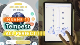 【Rizline】 Tempest IN 14 ALL PERFECT