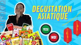 DEGUSTATION DE PRODUITS ASIATIQUES ET J'AI FAILLI M'INTOXIQUER!!! (YES/NO)