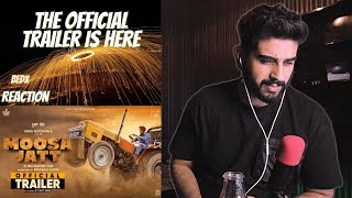 MOOSA JATT (Official Trailer) Sidhu Moose Wala | Sweetaj Brar | Tru Makers | Reaction