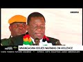 Pres Mnangagwa urges ZANUPF supporters to avoid divisive politics