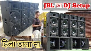 DJ SETUP Pura Hila dala JBL 4 top and sweton dual bass  #VkiVan