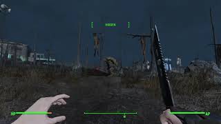 How to One Shot a Super Mutant Behemoth (Fallout 4).