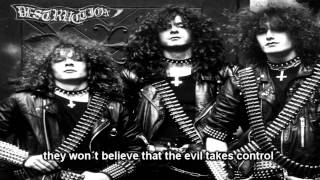 Destruction - Bestial Invasion (With Lyrics)