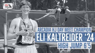 Eli Kaltreider '24  Arcadia High Jump 6'5 (Arcadia day meet 2023)