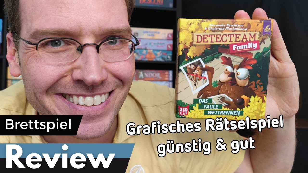 Detecteam Family – Grafisches Rätselspiel - Brettspiel – Review Und ...