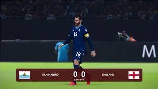 England doing the MOST!! San Marino vs England 0 10   2022 FIFA World Cup Qualifier Match Highlights