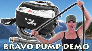How To Inflate Your SIB/RIB with the BRAVO BTP12 Pump | Stryker HD470