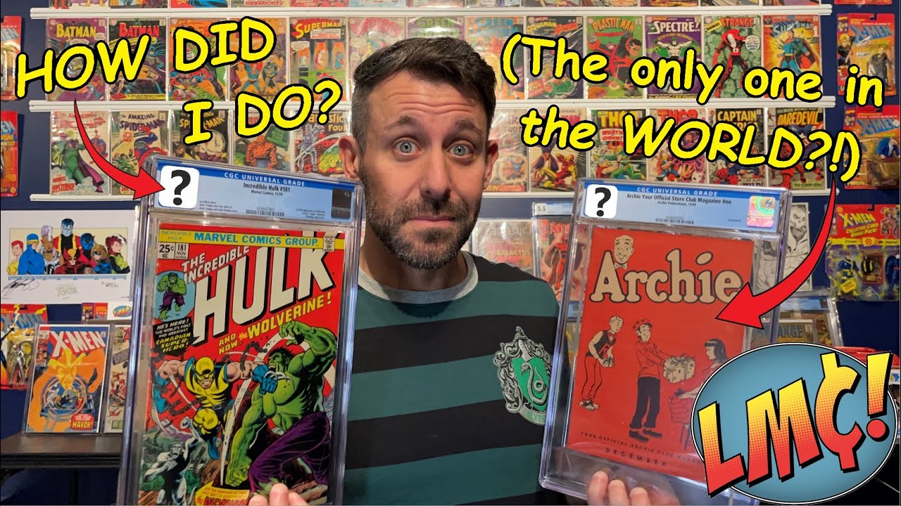 CGC Unboxing Two High-Value Comics (and One Of Them May Be ONE-OF-A ...