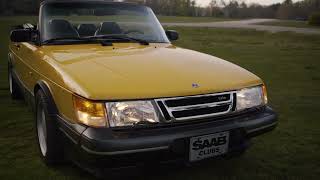 1991 Saab 900 Turbo SE Convertible walkaround