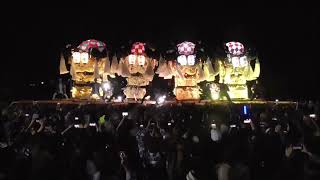 土居太鼓祭り２０２４　ファミリーマート夜太鼓　寄せ太鼓