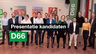 Presentatie kandidaten gemeenteraadsverkiezingen 2018