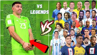 Emiliano Martinez vs Football Legends ❤️💥 (Argentina)