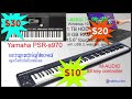 ប្រុសសម័យឥឡូវ ឆ្នោតហ្វី yamaha psr s970 m audio 88 key laptop windows 10