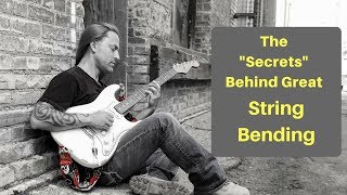 Steve Stine Live Guitar Lesson - The Secrets Behind Great String Bending