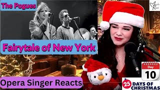 Opera Singer Reacts to The Pogues - Fairytale Of New York