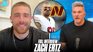Zach Ertz Talks Joining Commanders & Reuniting With Kliff Kingsbury | Pat McAfee