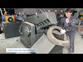 How to Cut Metal and Tire Scrap With An Alligator Shearing Machine