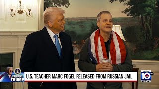 Marc Fogel released by Russia, meets with President Trump