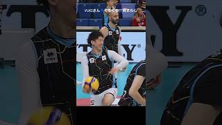 石川祐希 選手の投球フォーム✨左も👍 柔らかい🌀肩関節🌀 #shorts #yukiishikawa #volleyball