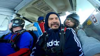 Skydive South Sask Tandem Videos - Garren BigEagle - June 15, 2024 - Moose Jaw Municipal Airport