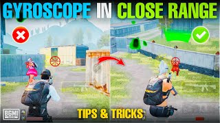 HOW TO USE GYROSCOPE IN CLOSE RANGE TO BE A PRO IN CLOSE FIGHTS🔥BETS TIPS AND TRICKS MEW2