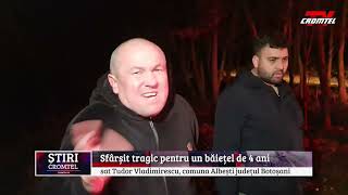 Un copil de 4 ani a dispărut în cursul amiezii de marți în satul Tudor Vladimirescu, jud Botoșani