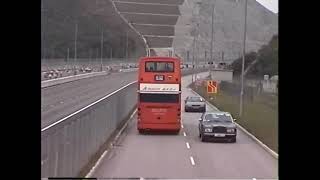 城巴E11 東涌至上環段 (經翔東路/青馬下層) Dennis Trident #2100 行車實錄 1998年